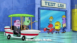 Great News Krabs GIF