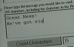 Great News Old Text GIF