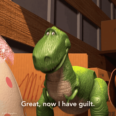 Genial Ahora Tengo Culpa Rex GIF