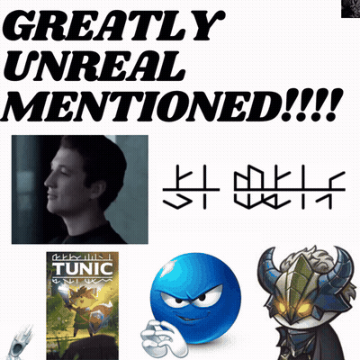 Greatly Unreal Mentioned!!! GIF