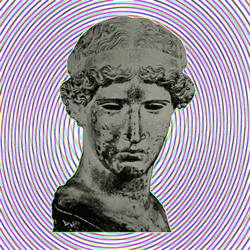 Greece Head Of Athena Statue GIF