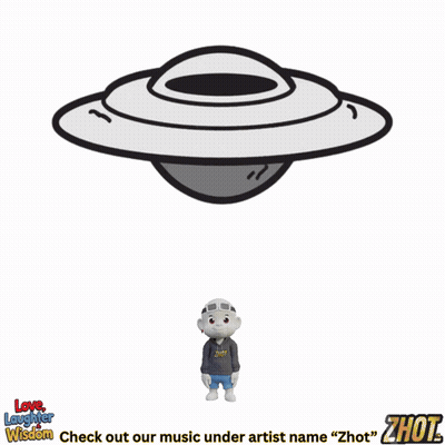Green Alien Holding Gun Saying Fexute Dixitry GIF