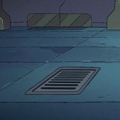 Green Among Us Character GIF