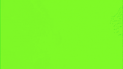 Green And Purple Striped Background With Brick Wall GIF