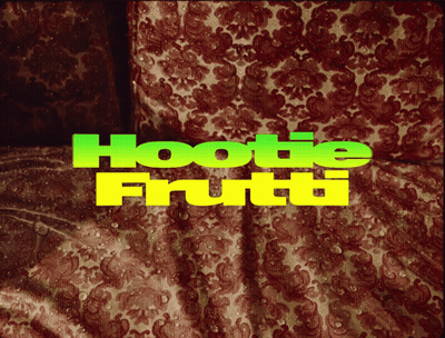 Green and Yellow Hootie Fruiti Logo