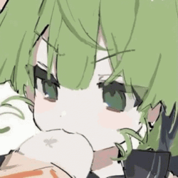 Green Anime Different Posters GIF