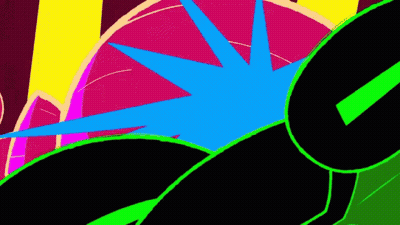 Green Arrow And Blue Star GIF