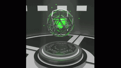 Green Ball Perfect Loop GIF