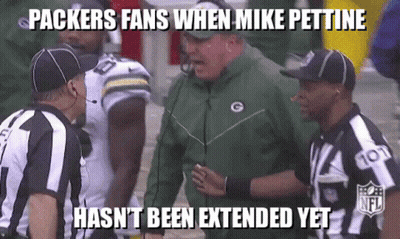 Green Bay Packers Coach Talking To Referee GIF