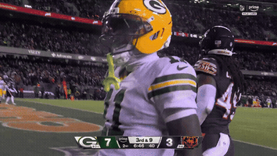 Green Bay Packers Football Player On Field GIF