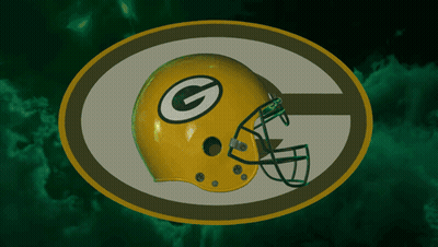 Green Bay Packers Helmet With Green G GIF