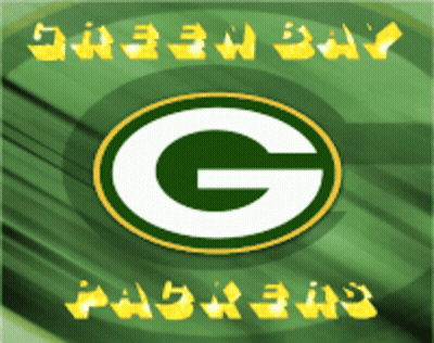 Green Bay Packers Logo With Words Below GIF