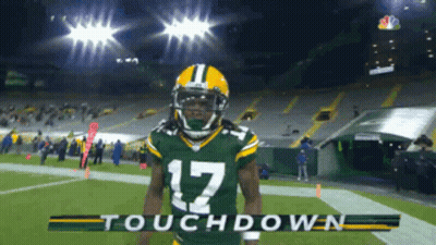 Green Bay Packers Number 17 Player On Field GIF