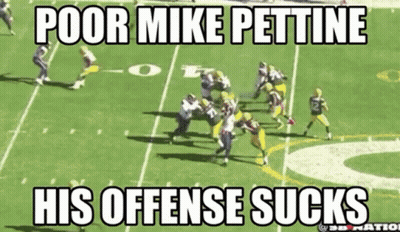 Green Bay Packers Player Arms Up GIF