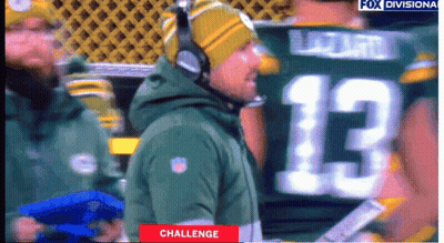 Green Bay Packers Player Number 13 GIF