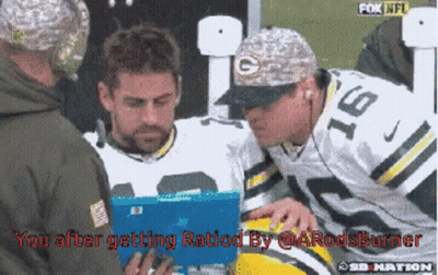 Green Bay Packers Player Number 16 GIF