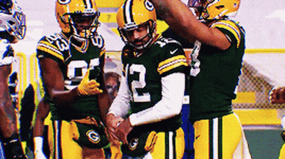 Green Bay Packers Players Hugging GIF