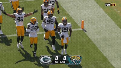 Green Bay Packers Playing Jaguars GIF