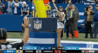 Green Bay Packers Vs Cardinals Football Game GIF