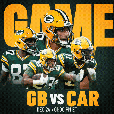 Green Bay Packers Vs Carolina Panthers December 24 GIF