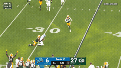 Green Bay Packers Vs Detroit Lions Football GIF