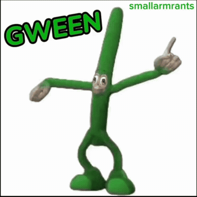 Green Bean Saying Gwaen Bean Whatchu Meeaaaaan GIF