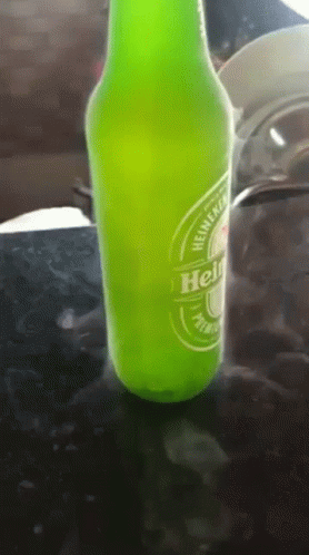 Green Bottle Of Heineken GIF