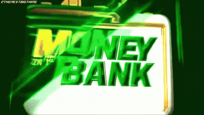 Green Briefcase With Money Bank GIF