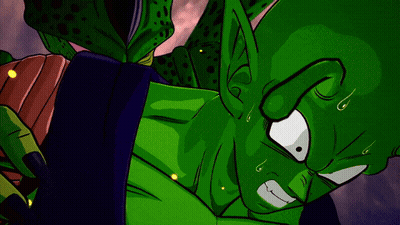 Green Cartoon Character Holding Cell GIF