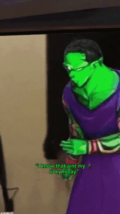 Green Cartoon Character Says I Know That Aint My GIF