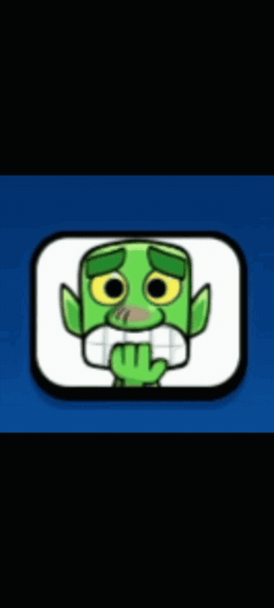 Green Cartoon Character With Mimi On Hat GIF