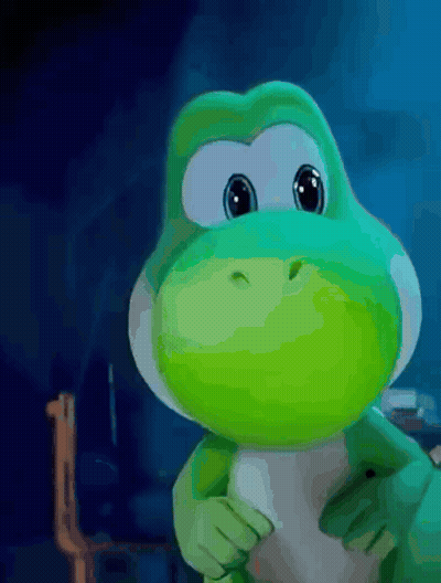 Green Cartoon Character GIF