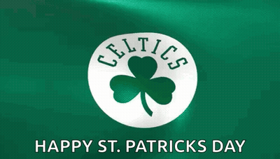 Green Celtics Logo Happy St. Patrick's Day GIF