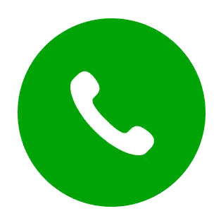 Green Circle With Phone Icon Sticker