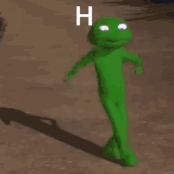 Green Dancing Alien GIF