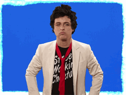Green Day Billie Joe Disappointed GIF
