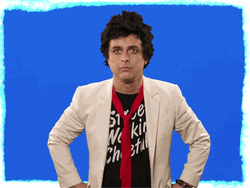 Green Day Billie Joe Eye Roll GIF