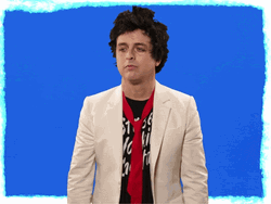Green Day Billie Joe Face Palm GIF