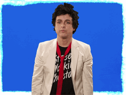 Green Day Billie Joe Wow Reaction GIF