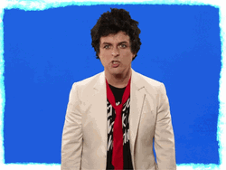 Green Day Billie Joe Yes Fist GIF