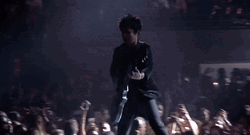 Green Day Solo Guitar Performance GIF