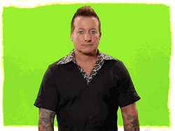 Green Day Tré Cool Thumbs Up GIF