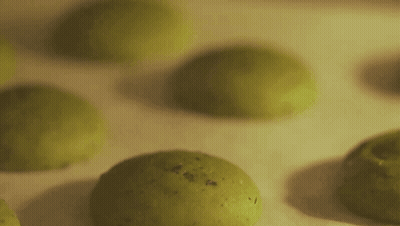 Green Dough Balls On Table GIF