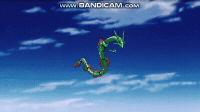 Green Dragon Flying With Bandicam Watermark GIF