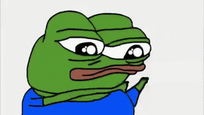 Green Frog In Blue Shirt Blowing Kiss With Pink Hearts GIF