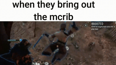 Green Frog Saying Me When The McRib Is Back I Can't Wait To McShit GIF