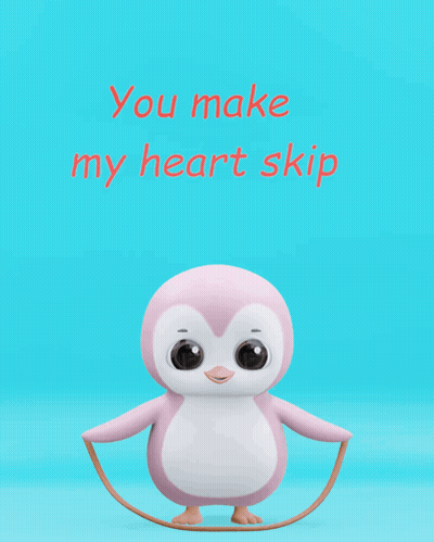 Green Frog Surrounded By Pink Roses And Hearts Saying Rotting From My Computer GIF