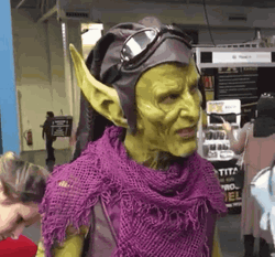 Green Goblin Classic Comic Cosplay GIF