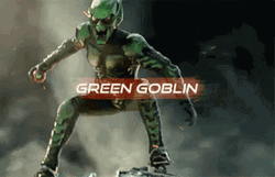 Green Goblin Name Introduction GIF