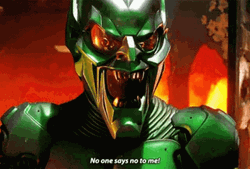 Green Goblin Spider-Man Angry GIF